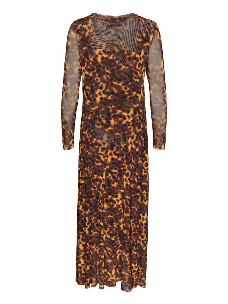 Soaked in Luxury SLKerrie Arine Dress Tortoise Print