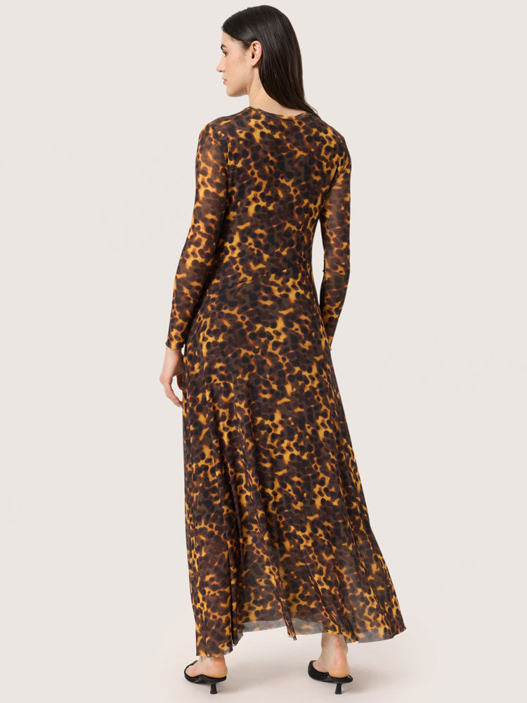 Soaked in Luxury SLKerrie Arine Dress Tortoise Print