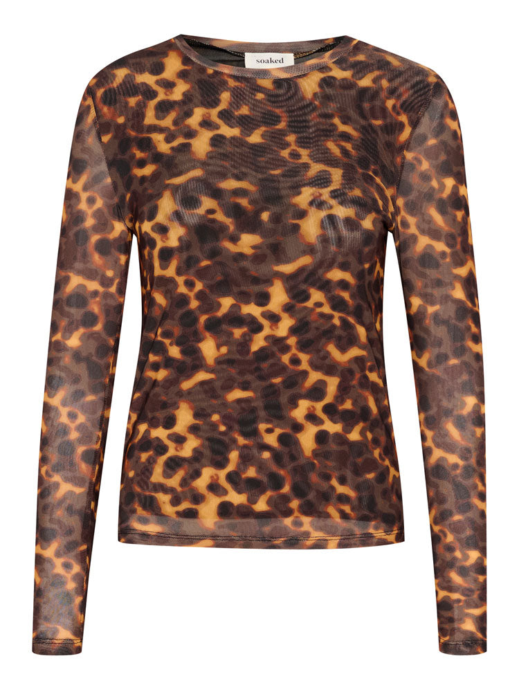 Soaked in Luxury SLKerrie Top Tortoise Print