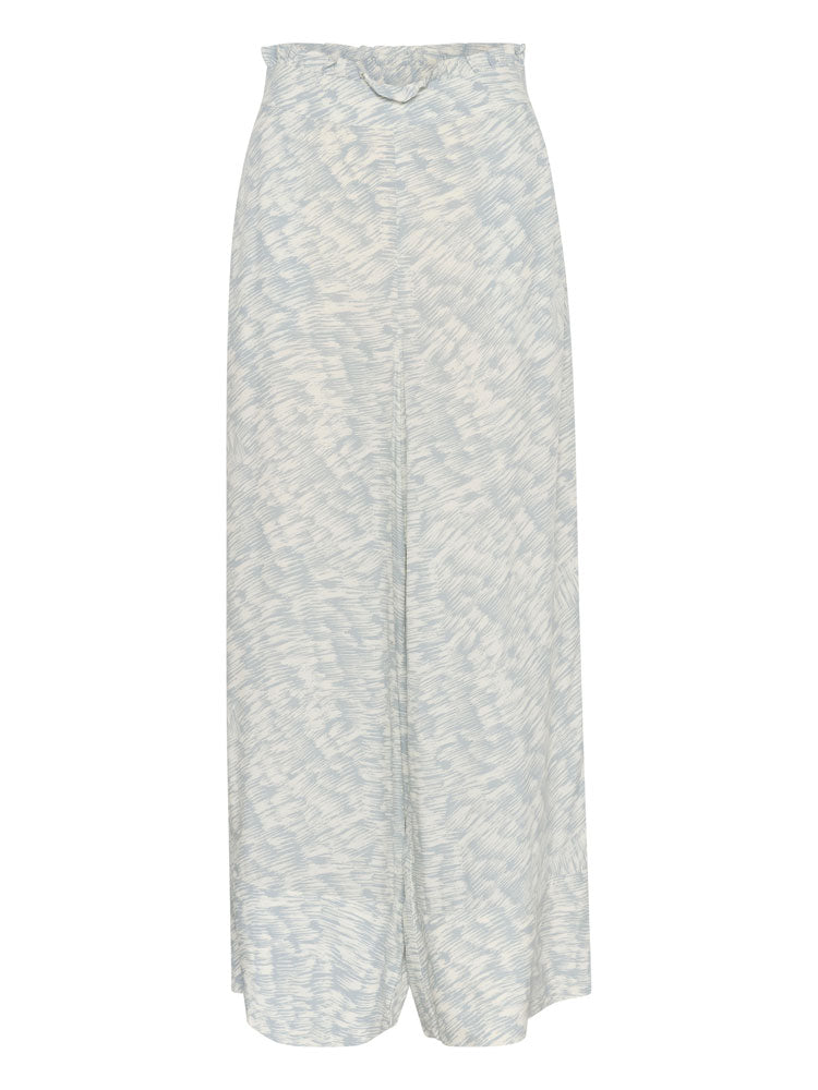 Soaked in Luxury SLArjana Zaya Trousers Silver Blue Stroke