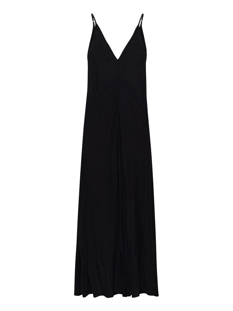 Soaked in Luxury SLElonor Strap Dress Black