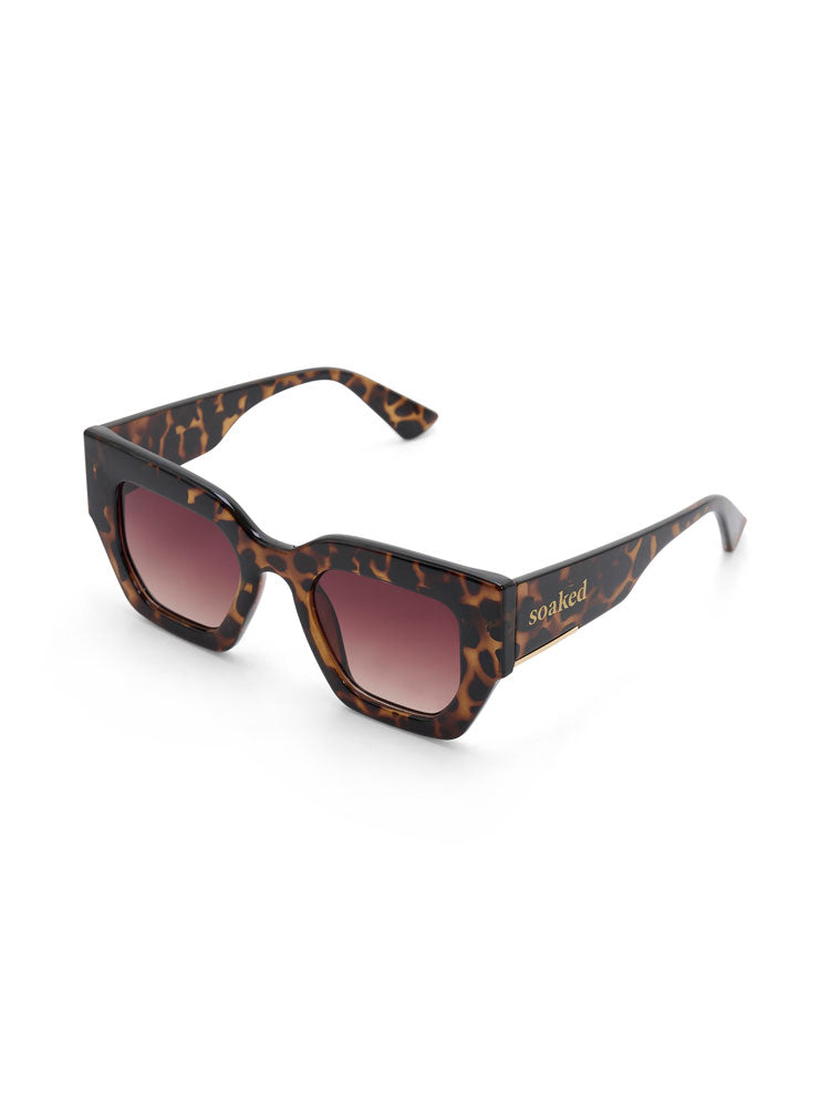 Soaked in Luxury SLChase Sunglasses Dark Brown