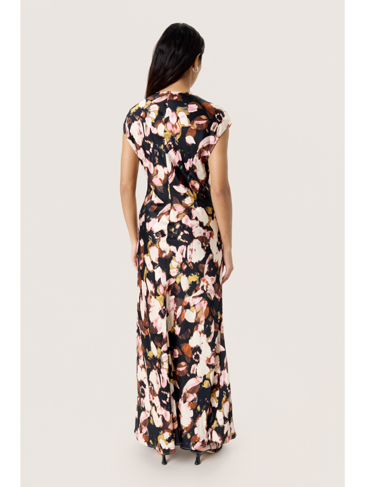 Soaked in Luxury SLCinna Liva Dress Chocolate