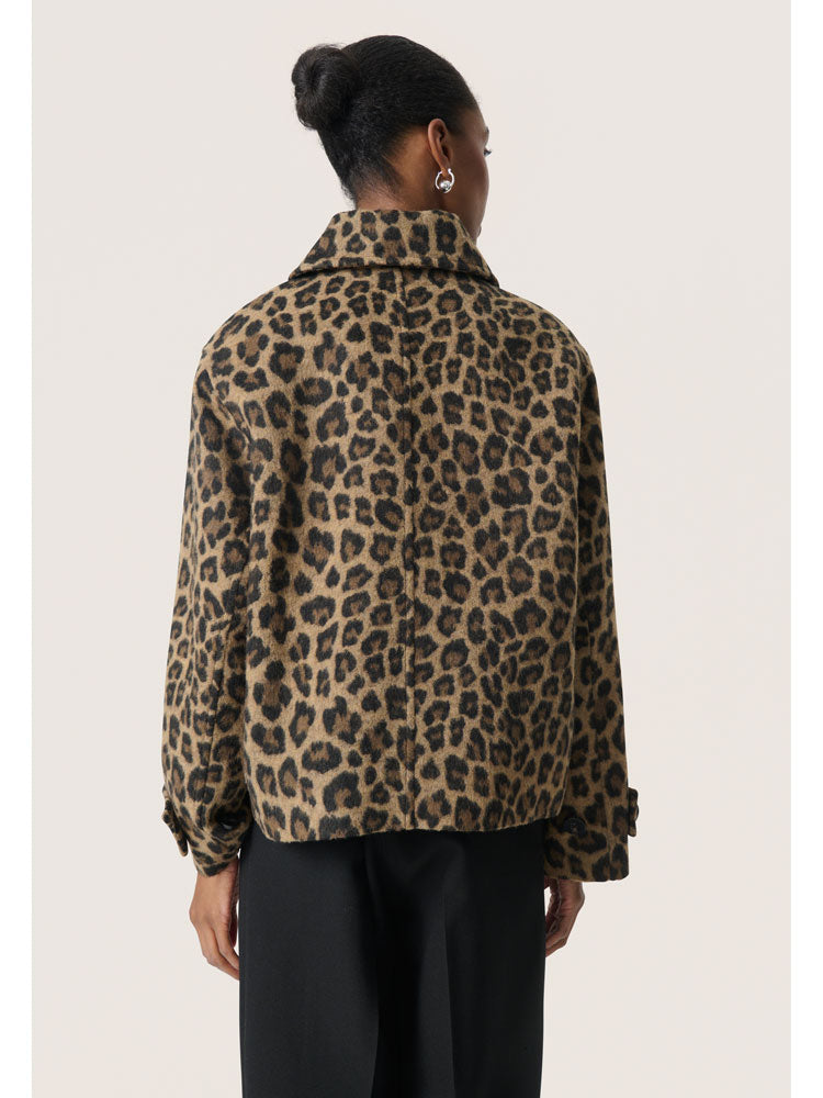 Soaked in Luxury SLLeony Akeleje Jacket Animal Print