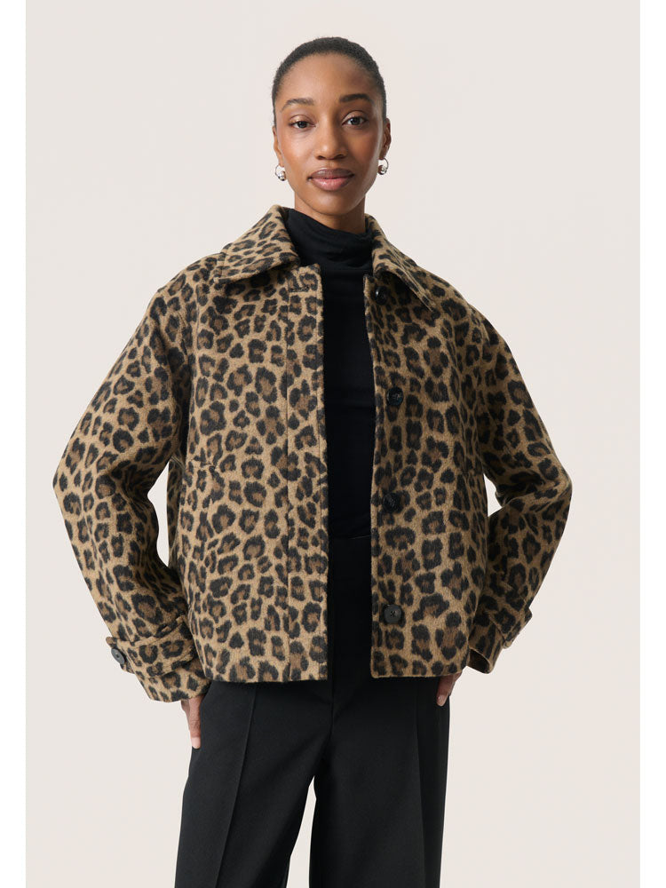 Soaked in Luxury SLLeony Akeleje Jacket Animal Print