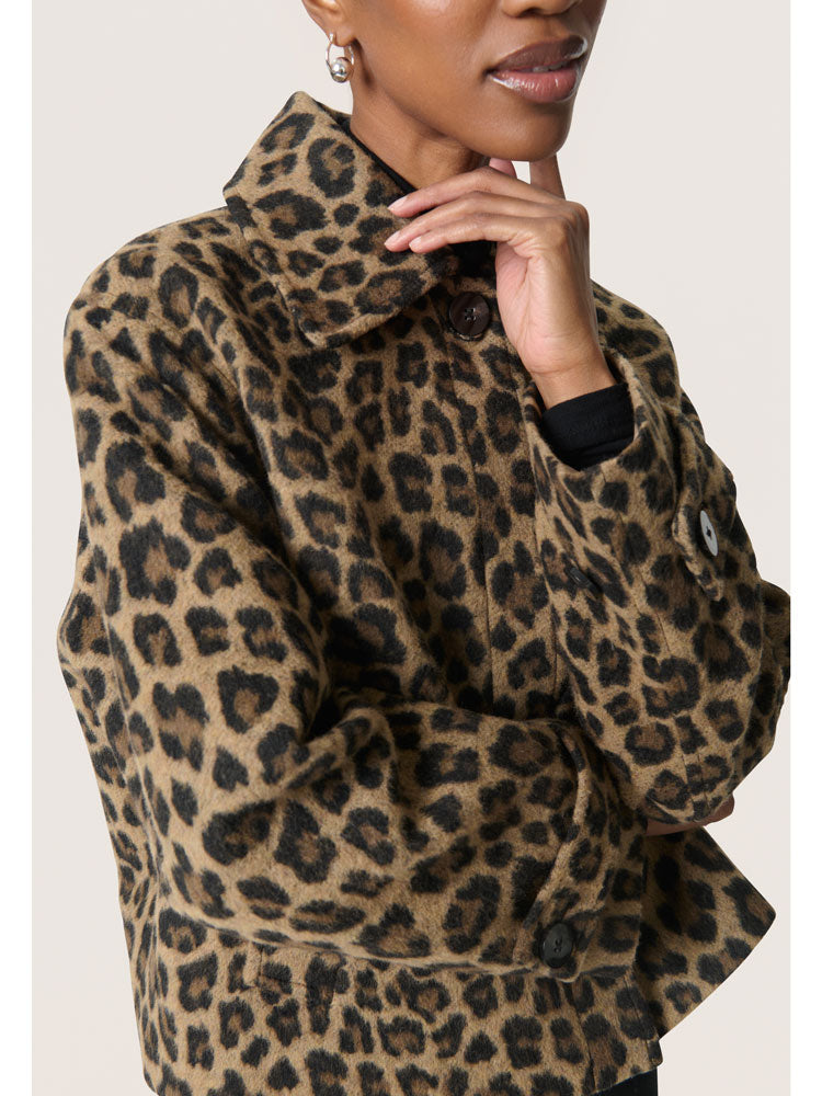 Soaked in Luxury SLLeony Akeleje Jacket Animal Print