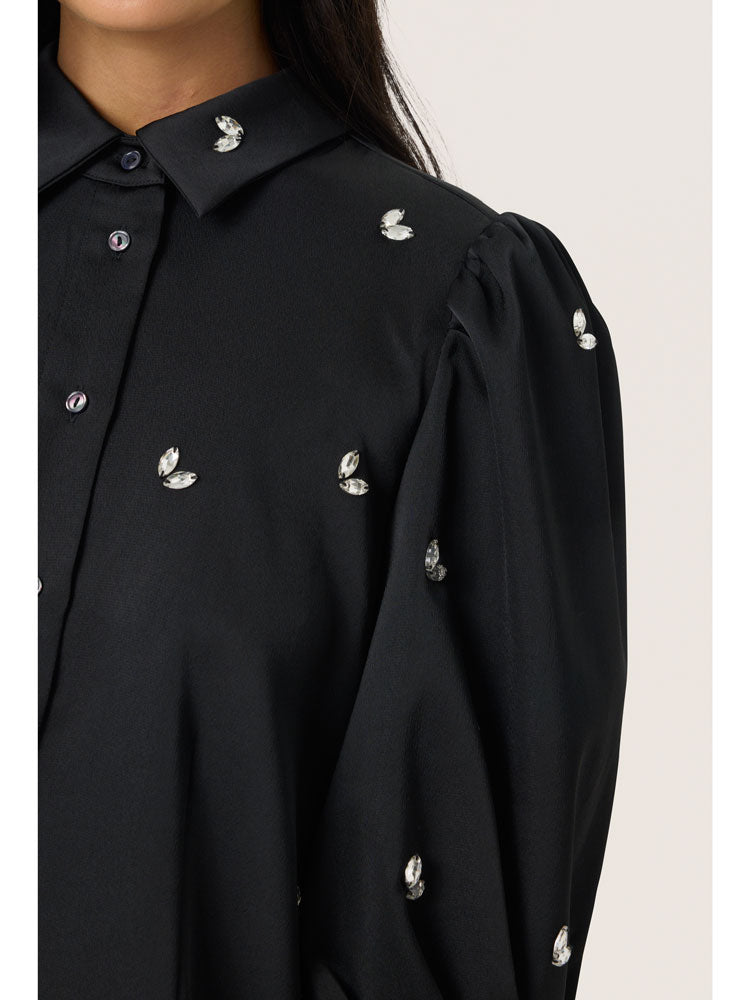 Soaked in Luxury SLSelda Chiba Shirt Black