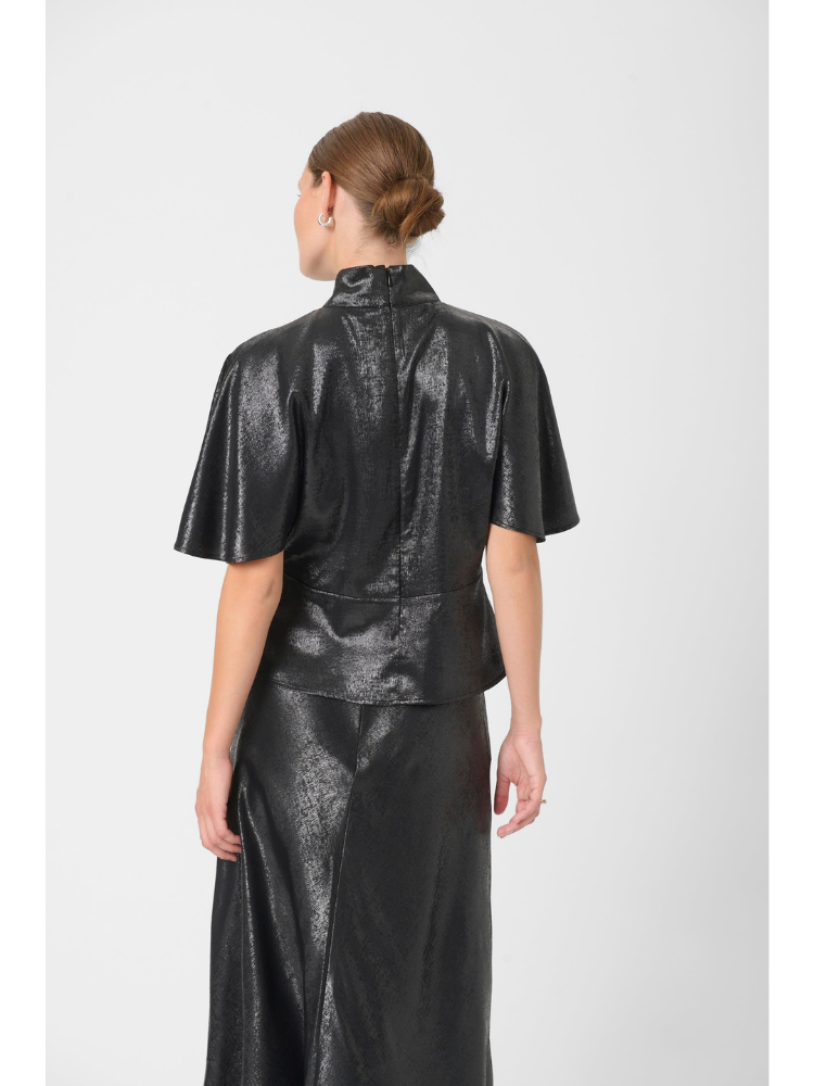 Soaked in Luxury SLMirmir Blouse Black