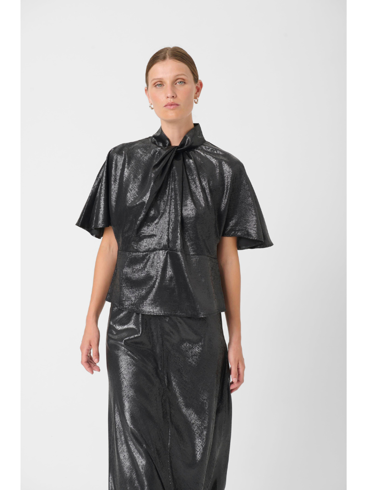 Soaked in Luxury SLMirmir Blouse Black