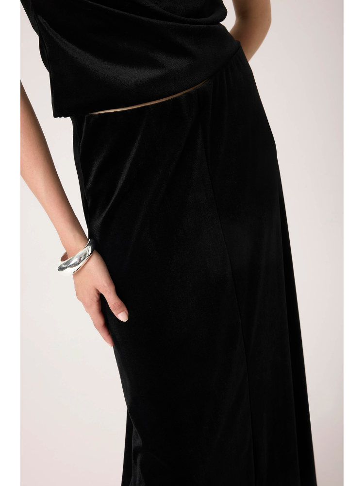 Soaked in Luxury SLVelera Skirt Black