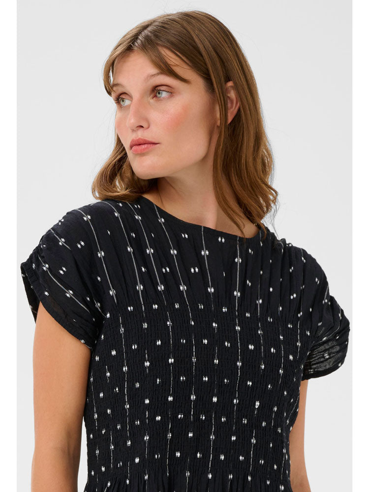 Soaked SLAmelie Dress Black & White