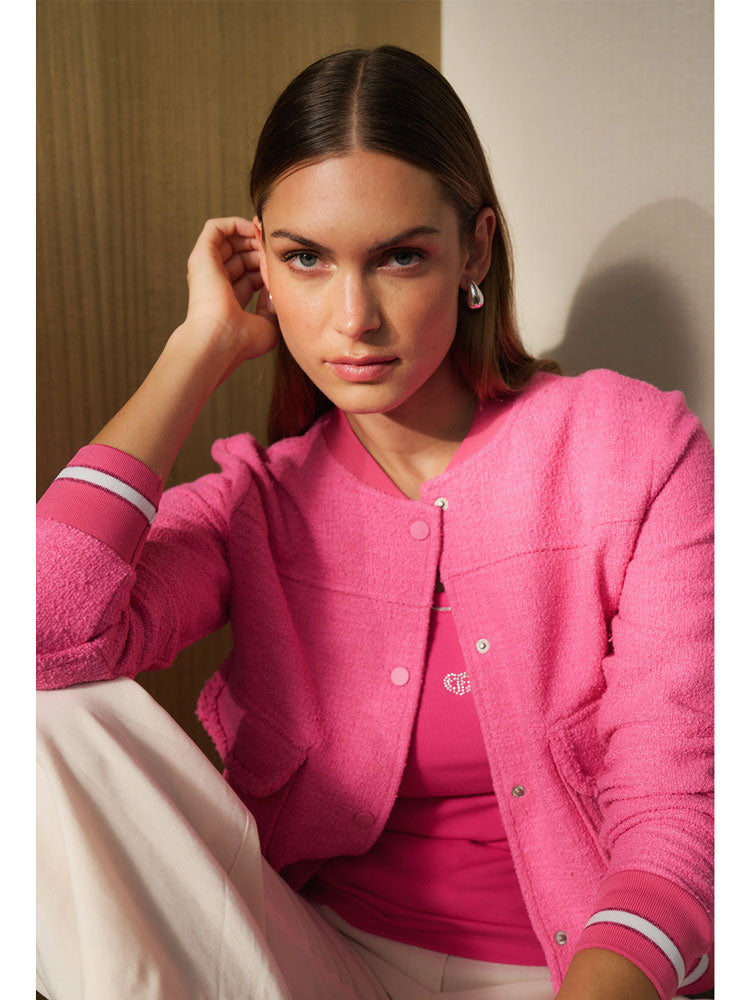 Marc Aurel Bomber Jacket Pink
