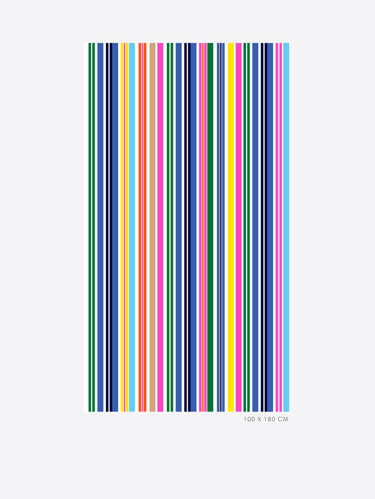 Vilagallo Scarf Multicoloured Stripe