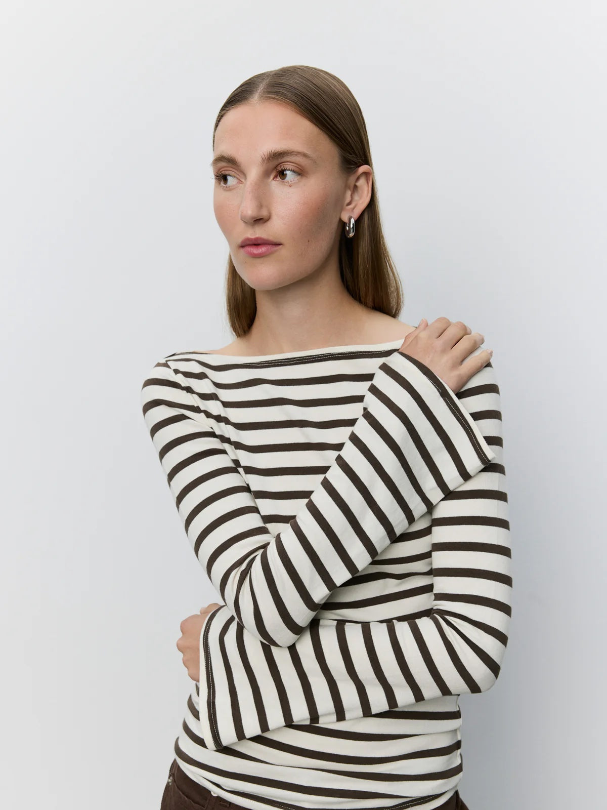 Sofie Schnoor Cecesw Long-Sleeve T-Shirt Brown