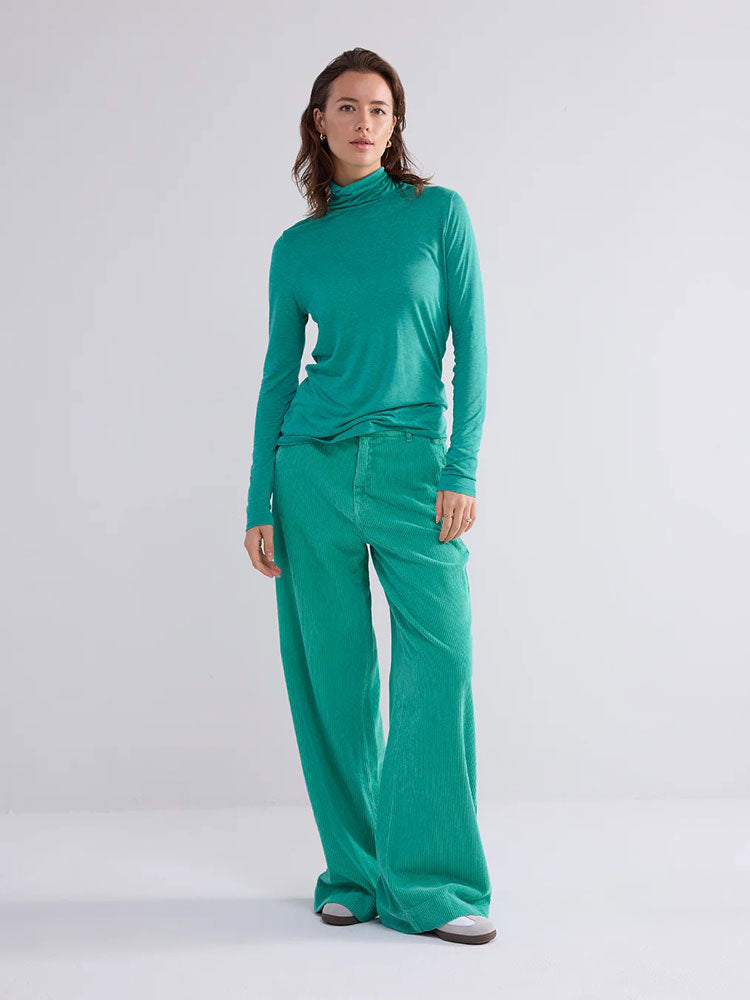 Summum Turtleneck Top Peacock