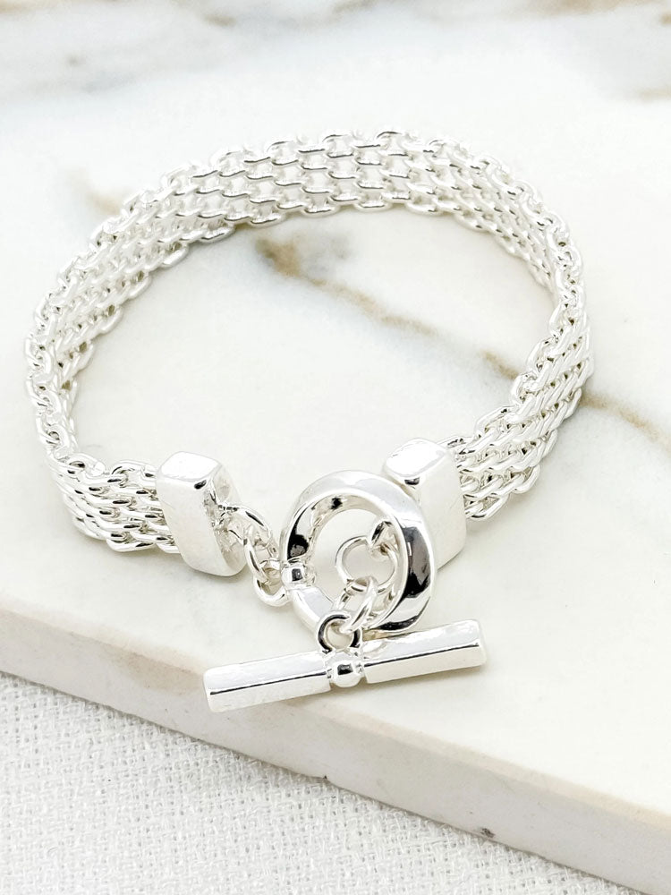 Envy Chainmail Bracelet Silver