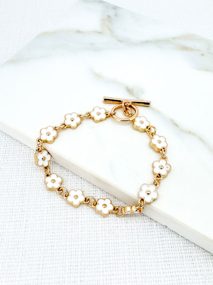 Envy Daisy Bracelet Gold