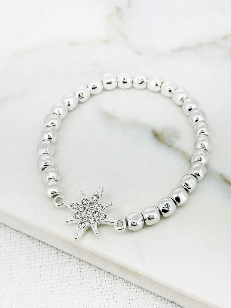 Envy Star Bracelet Silver