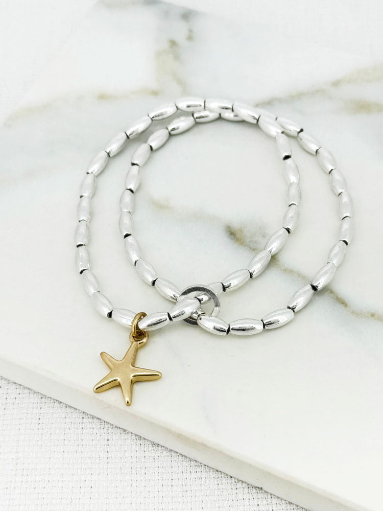 Envy Star Bracelet Silver