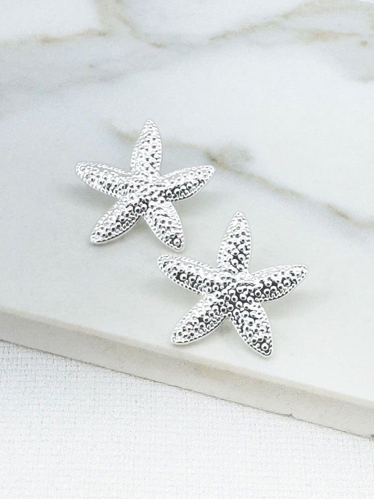 Envy Silver Starfish Earring