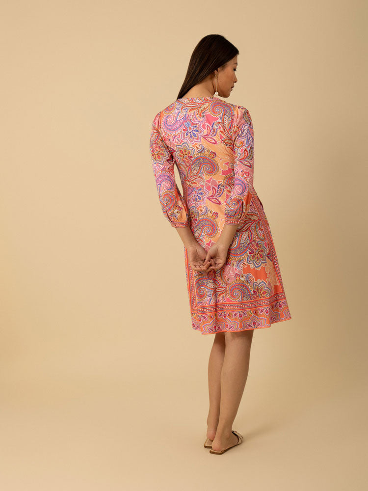 Hale Bob Remy Dress Pink