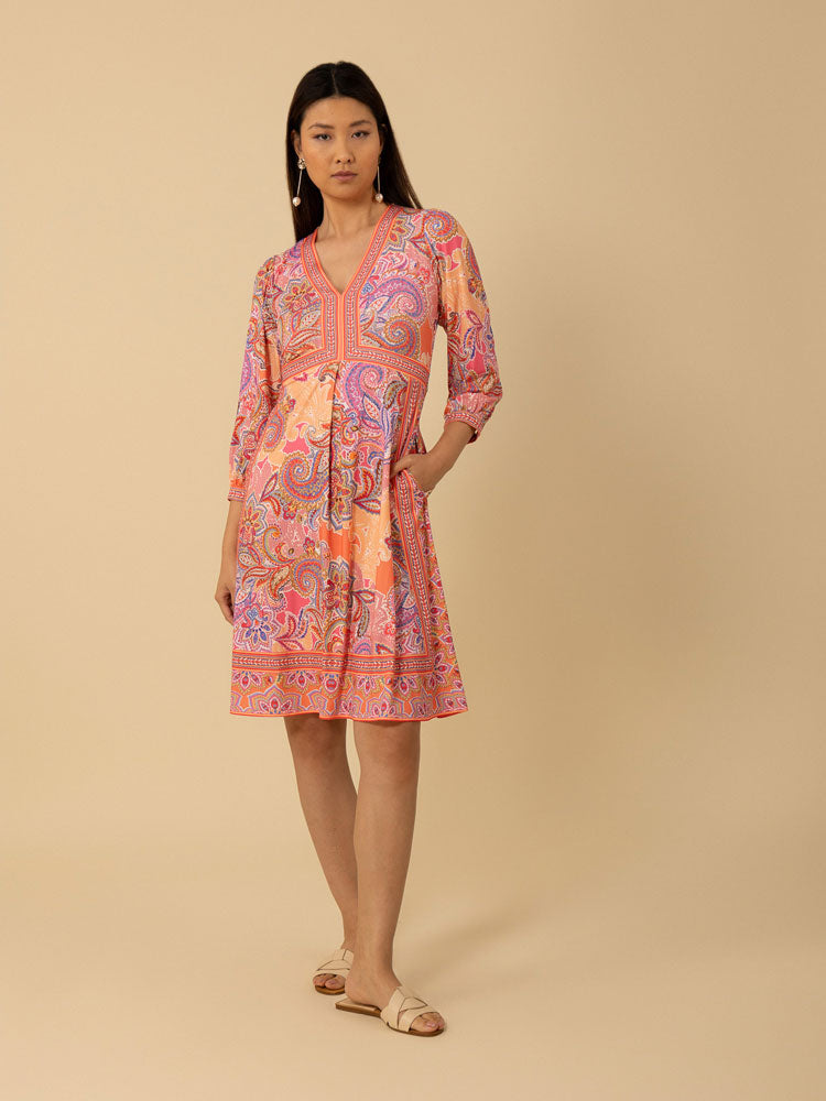 Hale Bob Remy Dress Pink