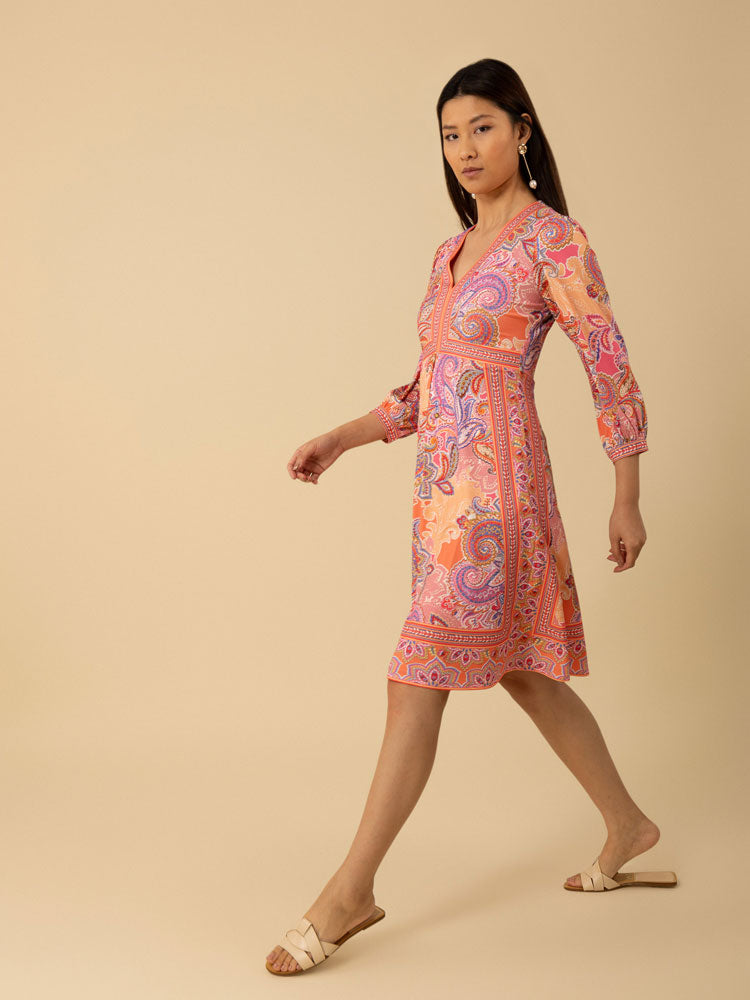 Hale Bob Remy Dress Pink