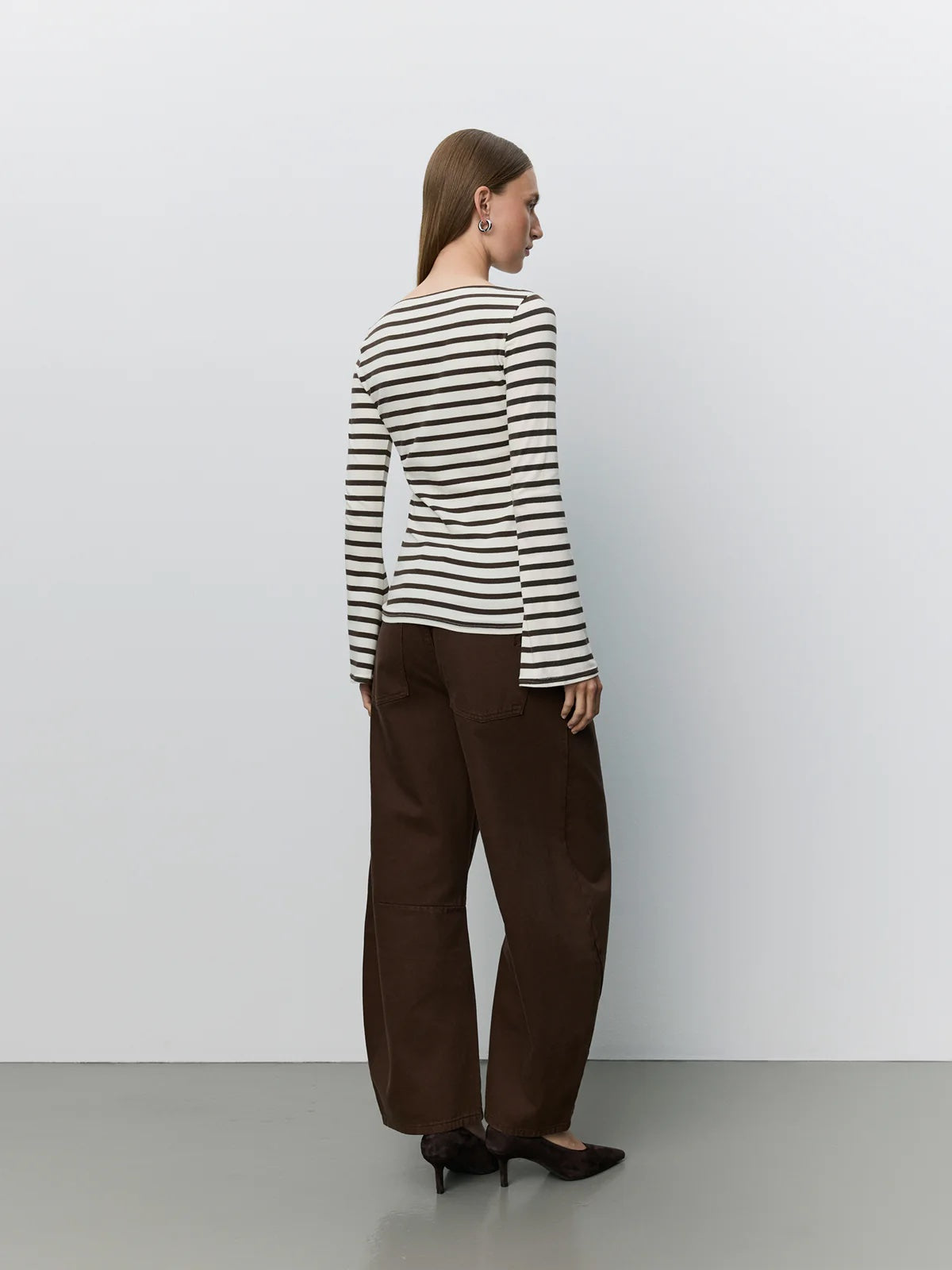 Sofie Schnoor Cecesw Long-Sleeve T-Shirt Brown
