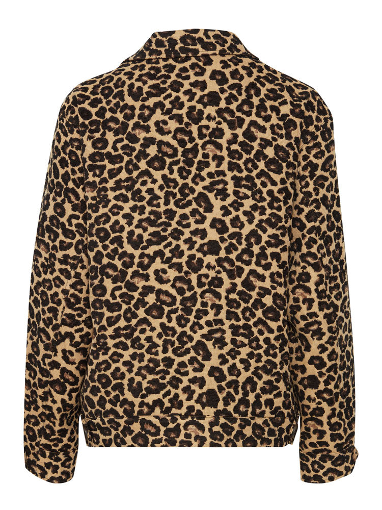 Pulz PzAlice Short Jacket Animal Print