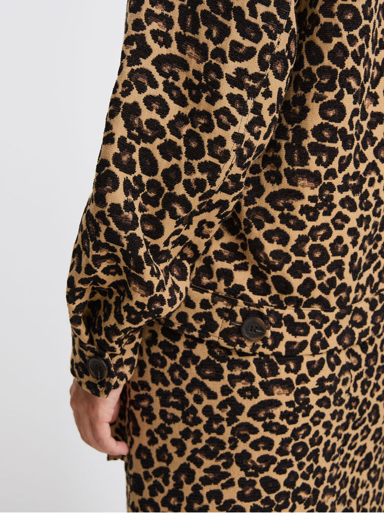 Pulz PzAlice Short Jacket Animal Print