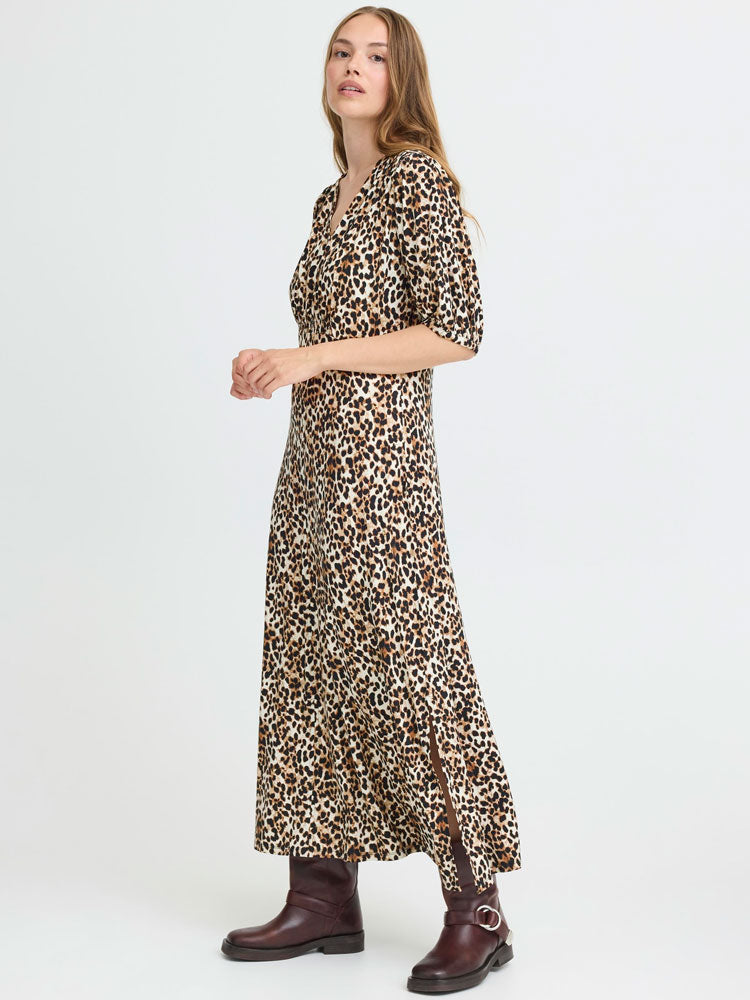 Pulz PzCharlotte Dress Animal Print