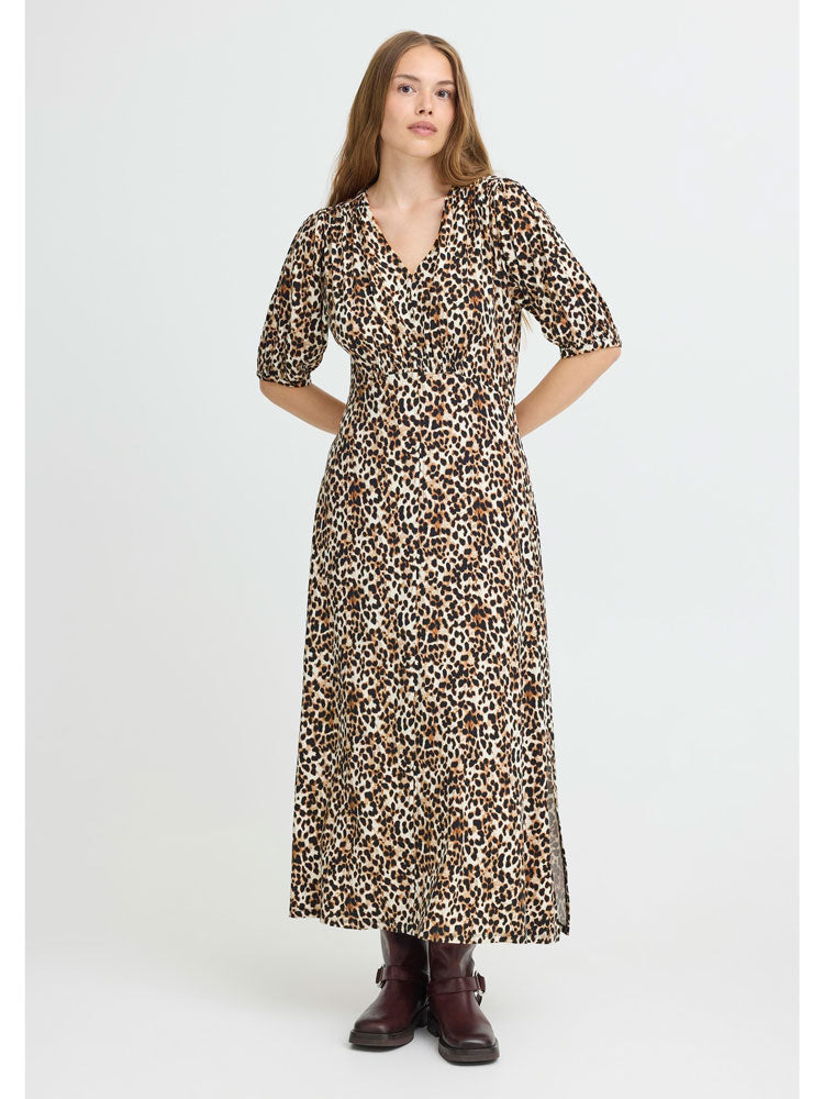 Pulz PzCharlotte Dress Animal Print