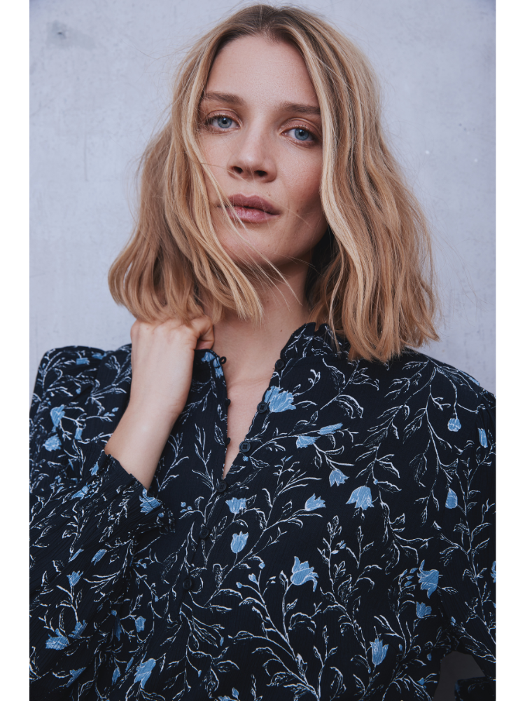 Pulz PzKalulla Blouse Blue