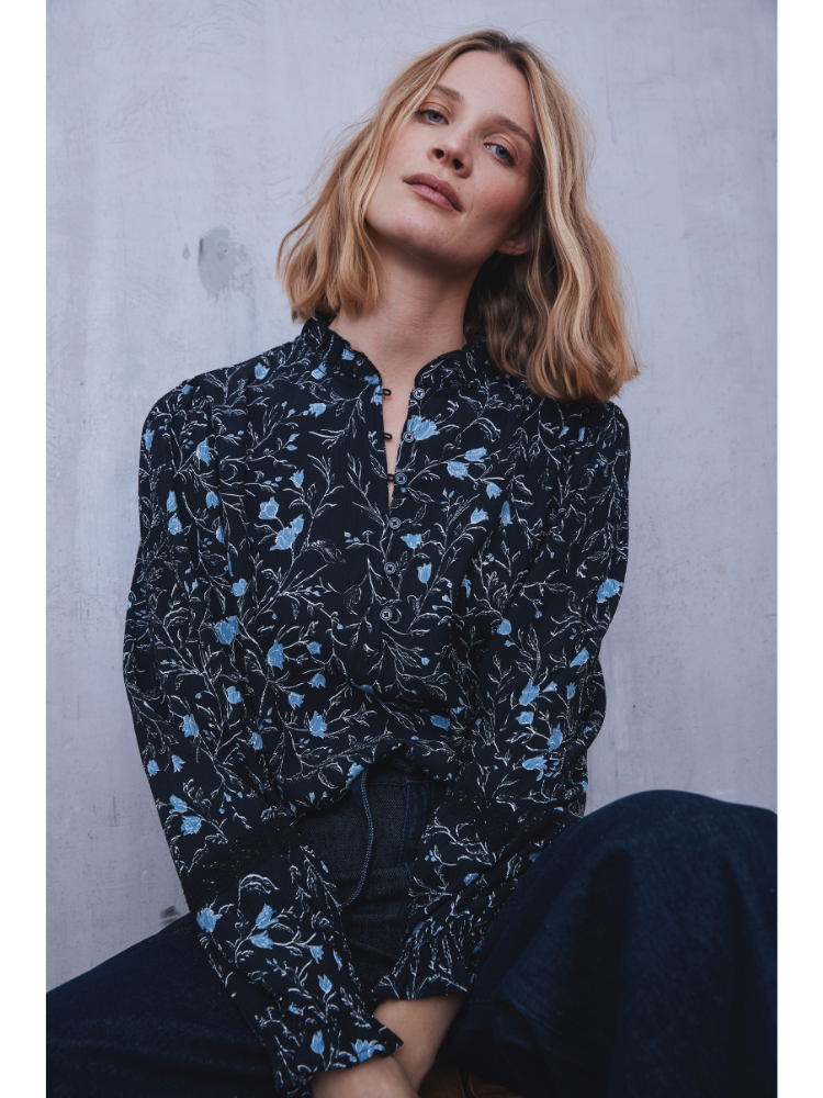 Pulz PzKalulla Blouse Blue