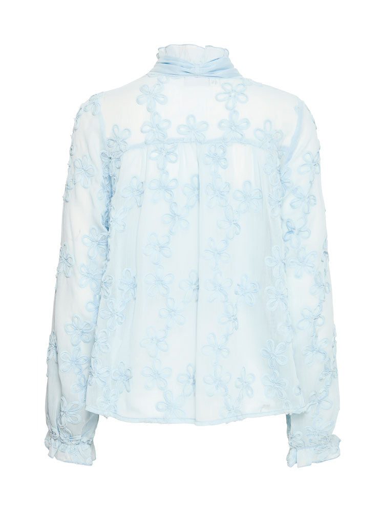 Pulz PzJiana Flower Shirt Skyway