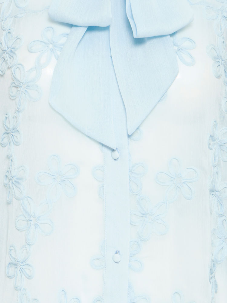 Pulz PzJiana Flower Shirt Skyway