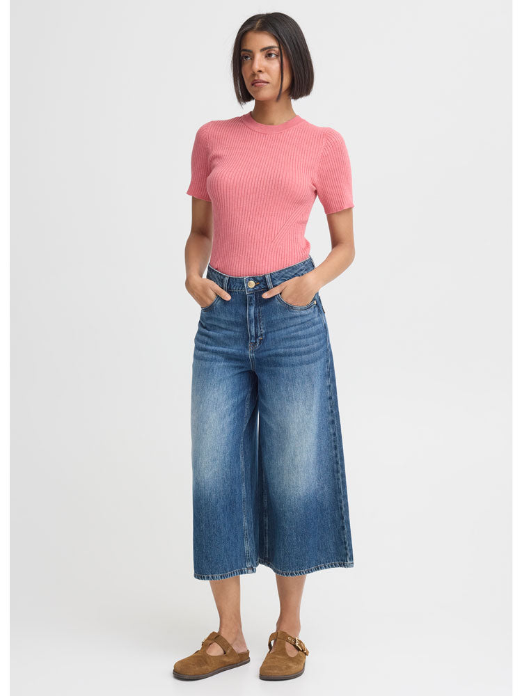 Pulz PzAlezi UHW Jeans Wide Leg