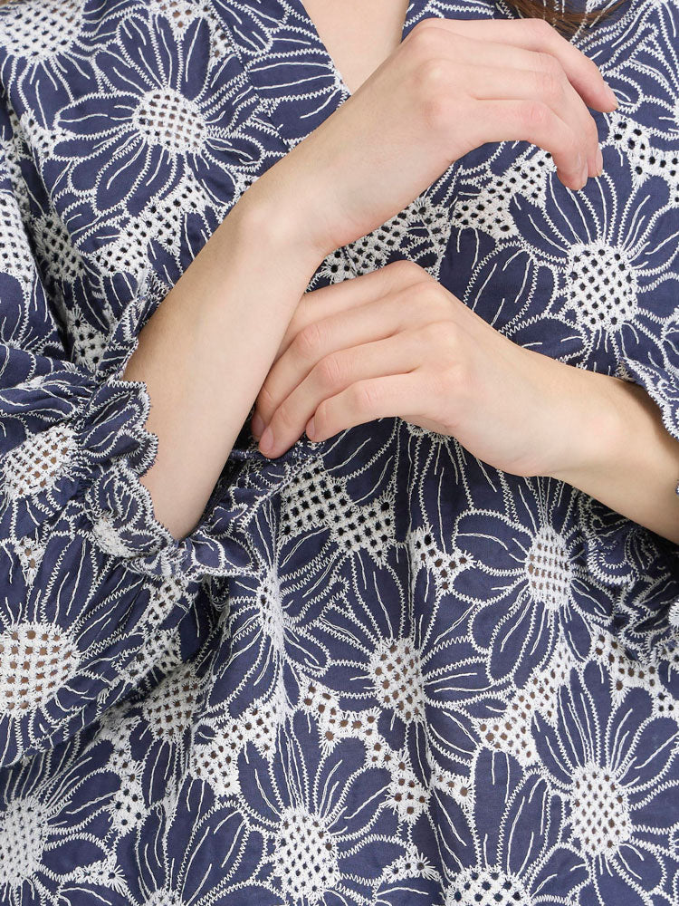 Pulz PzAdele Blouse Dark Sapphire