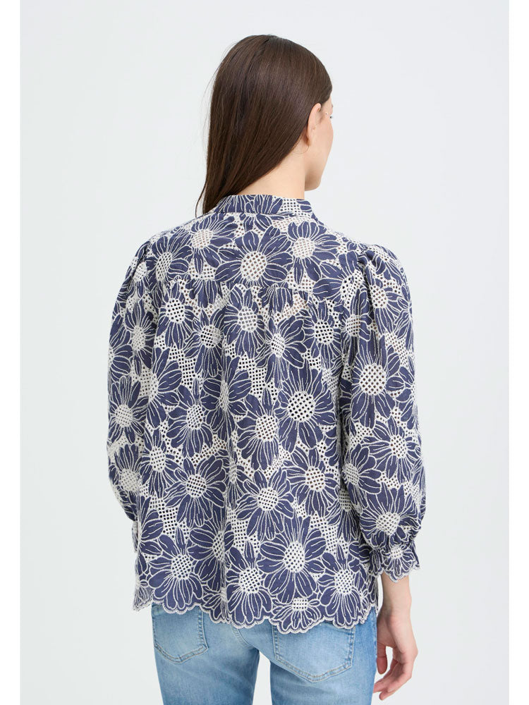 Pulz PzAdele Blouse Dark Sapphire