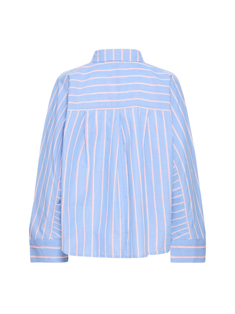 Pulz PzAchelle Shirt Della Robbia Blue