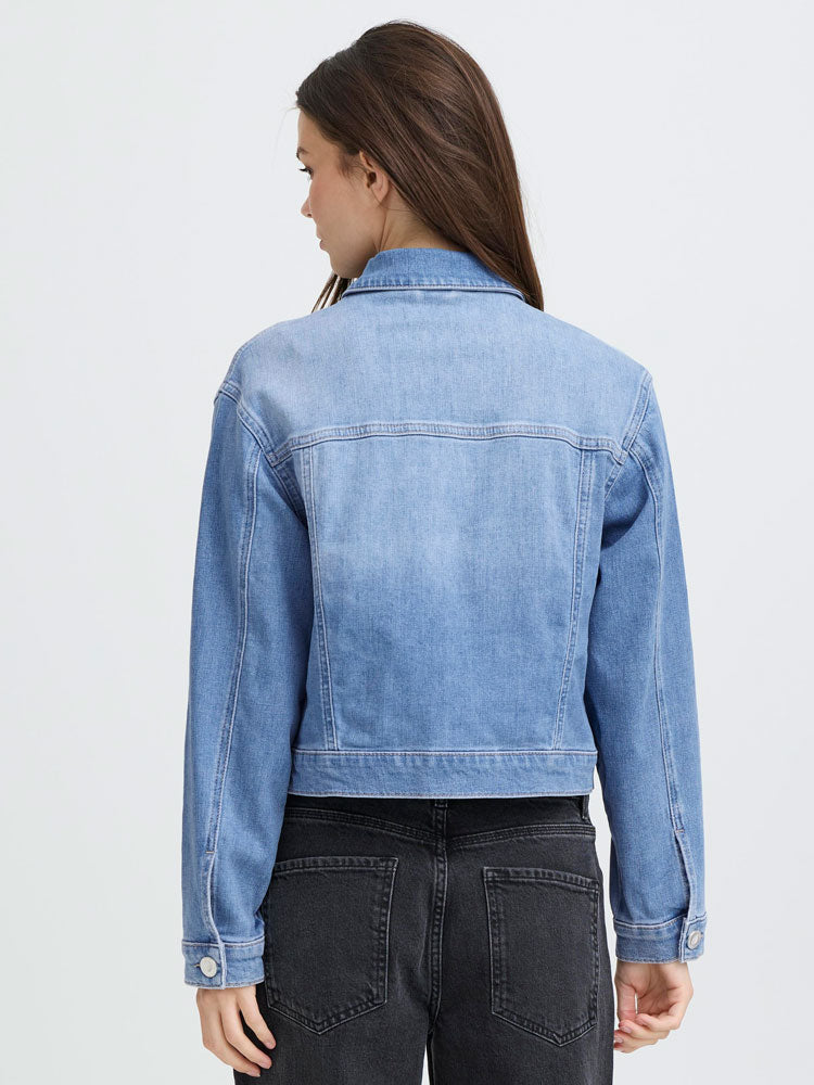 Pulz PzAnni Jacket Medium Denim Blue