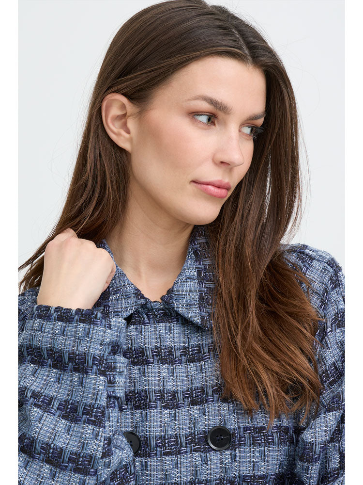 Pulz PzAugustine Jacket Vintage Indigo