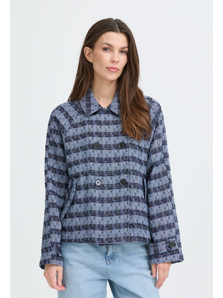 Pulz PzAugustine Jacket Vintage Indigo