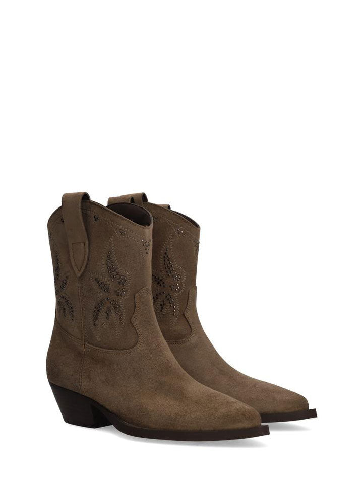 Alpe Western Ankle Boots Sander