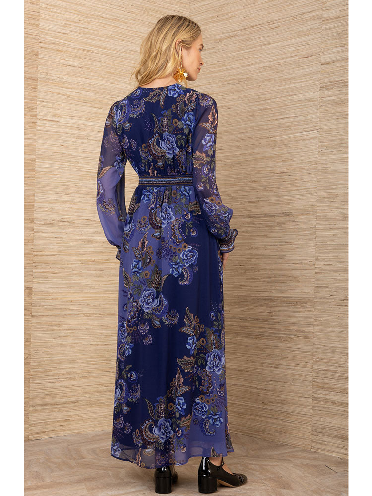 Hale Bob Paityn Dress Navy