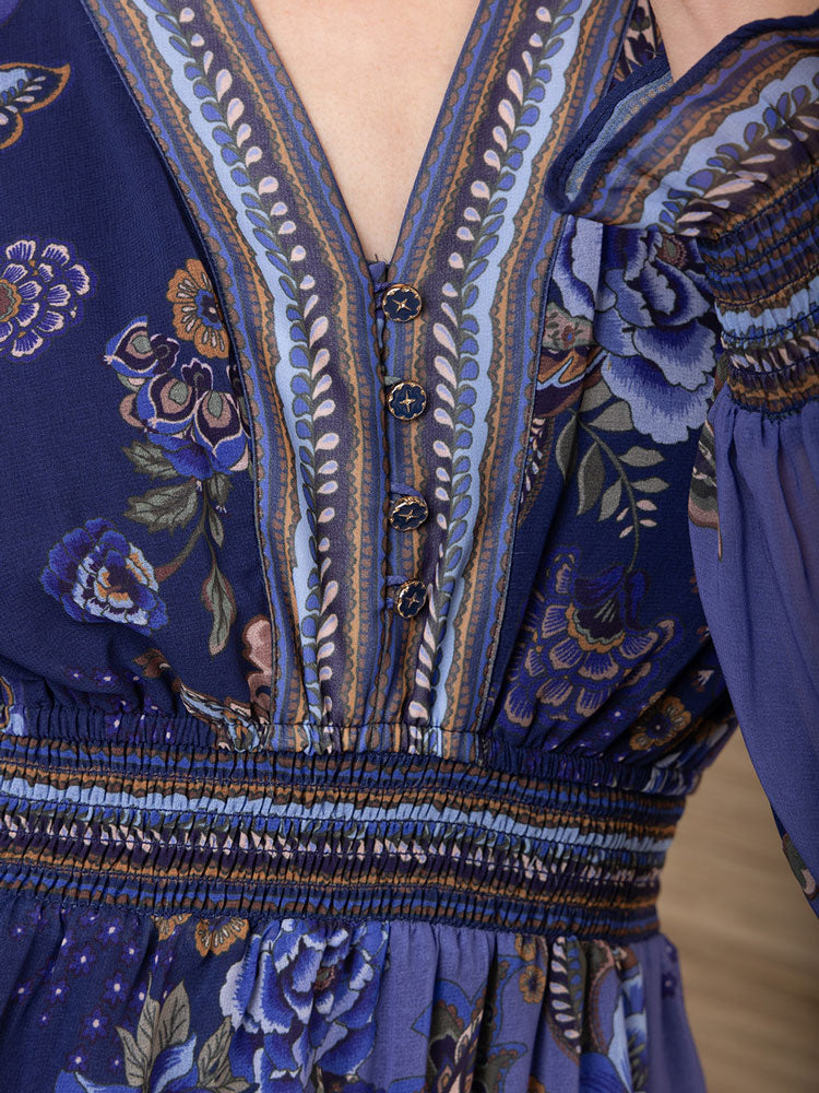 Hale Bob Paityn Dress Navy