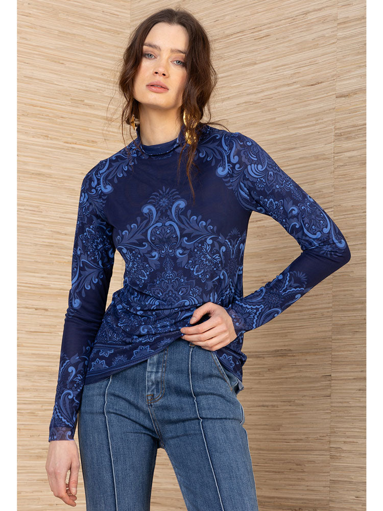 Hale Bob Aubrielle Top Navy