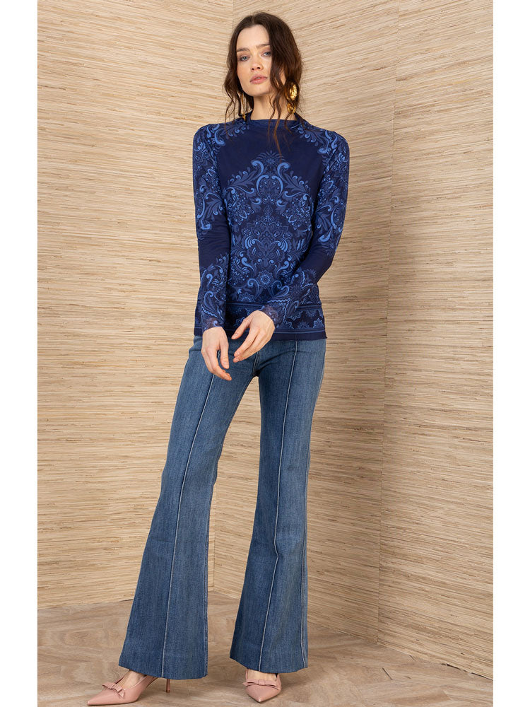 Hale Bob Aubrielle Top Navy