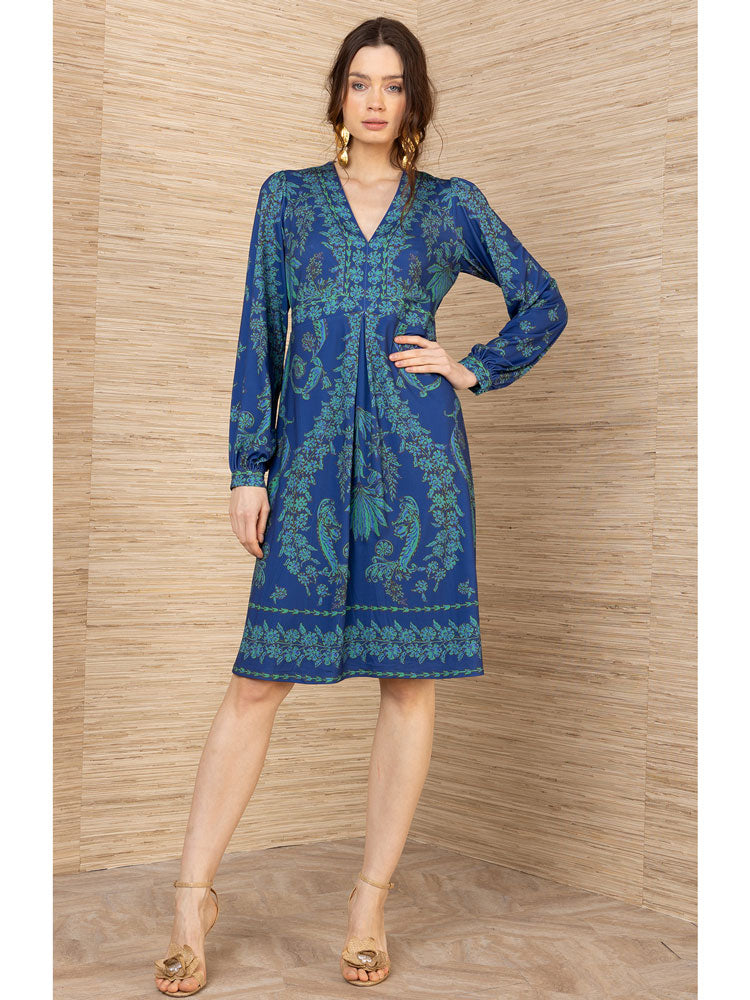 Hale Bob Judith Dress Navy