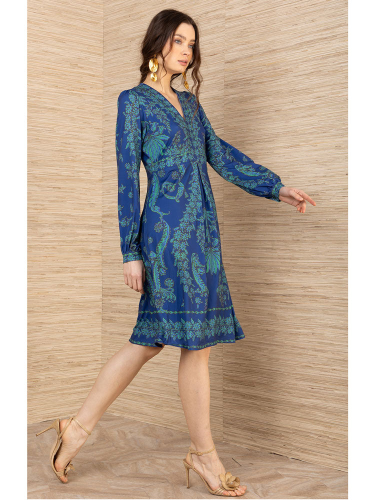 Hale Bob Judith Dress Navy